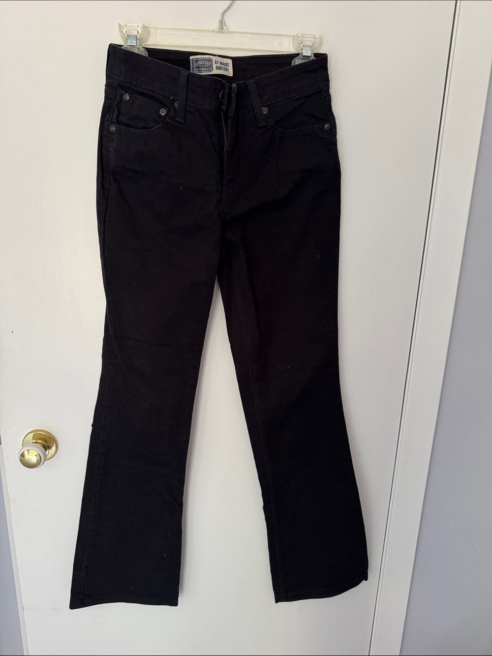 Signature by Levi Strauss Black Flare Jeans